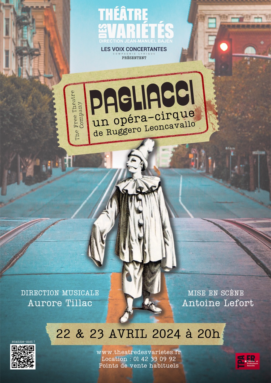 Affiche Pagliacci